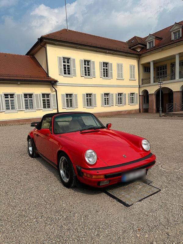 Gebraucht Porsche 911 207 PS (152 kW) 1984 Rot Cabrio