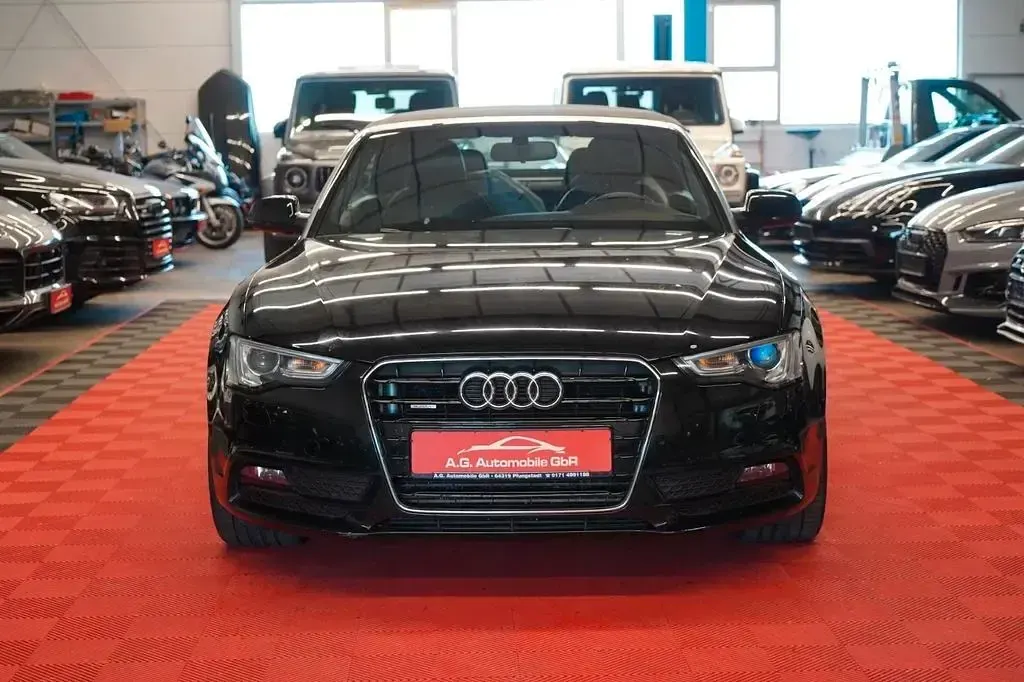 Brugt Audi A5 Cabriolet S-Line 245 HK (180 kW) 2012 Sort Cabriolet