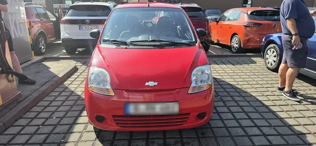 Gebraucht Chevrolet Matiz 51 PS (37 kW) 2010 Rot Kleinwagen