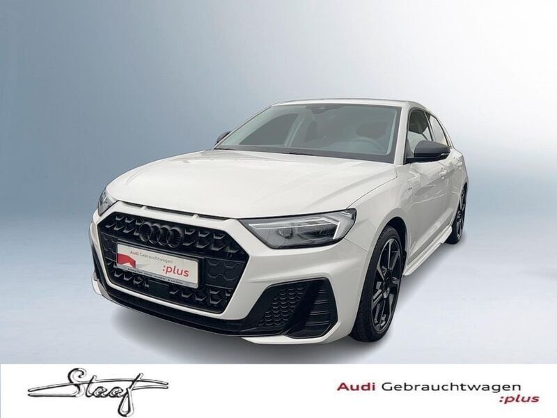 Cortinaweiß Gebraucht 2023 Audi A1 Sportback S-Line Kleinwagen | 24.990 € (Fairer Preis) - Bild 1/4