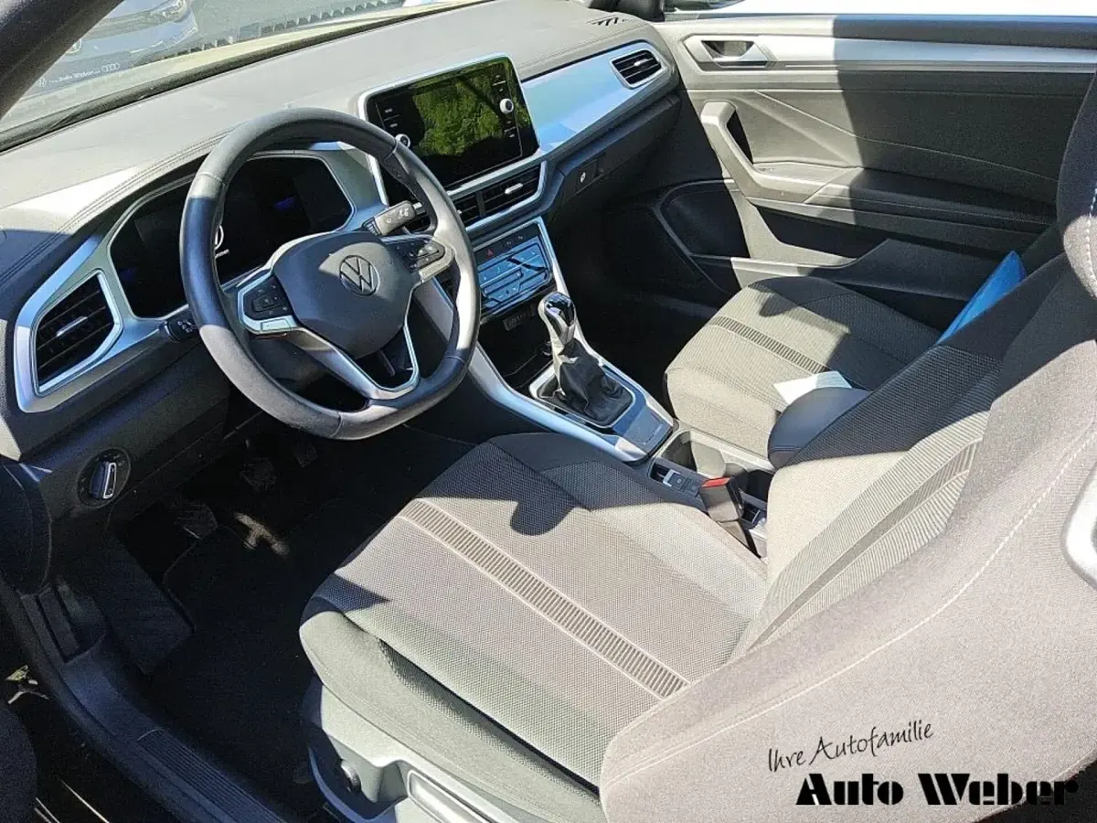 Gebraucht VW T-Roc Style 150 PS (110 kW) 2022 Schwarz SUV