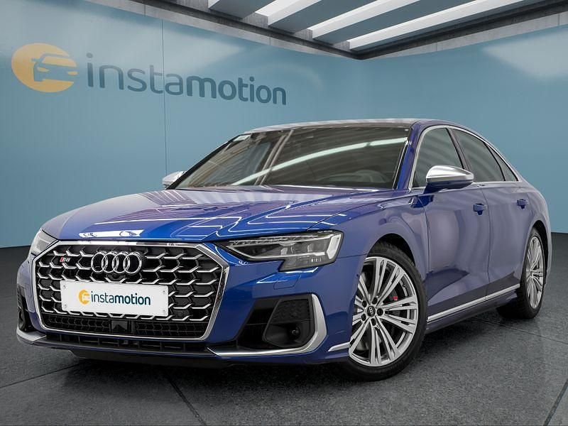 Blau Gebraucht 2023 Audi S8 Limousine | 91.299 € - Bild 1/4