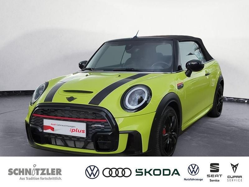 Gelb Gebraucht 2024 Mini John Cooper Works Cabriolet Cabrio | 40.980 € (Etwas zu teuer) - Bild 1/4