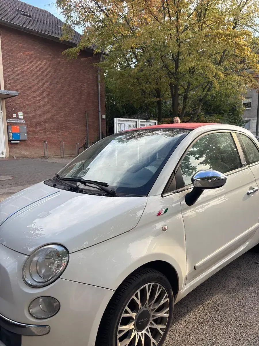 Gebraucht Fiat 500 69 PS (50 kW) 2012 Weiß Cabrio