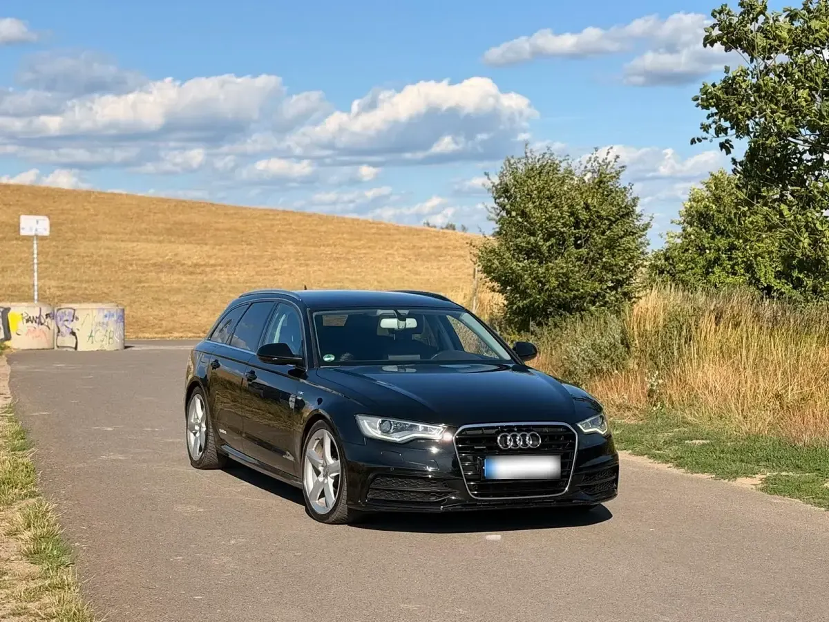 Gebraucht Audi A6 S-Line 245 PS (180 kW) 2012 Schwarz Kombi