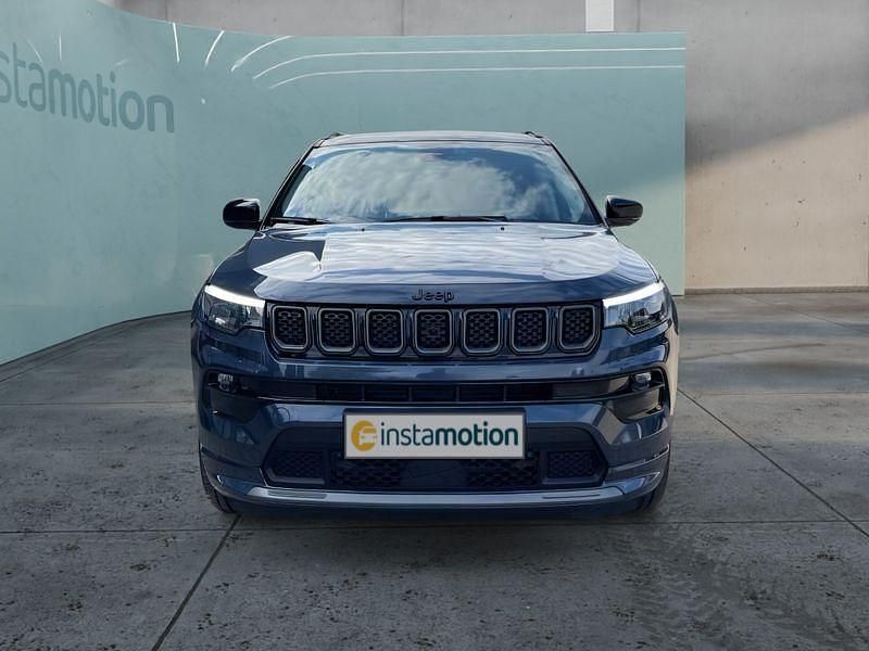 Blau Gebraucht 2023 Jeep Compass SUV | 30.549 € (Fairer Preis) - Bild 1/2
