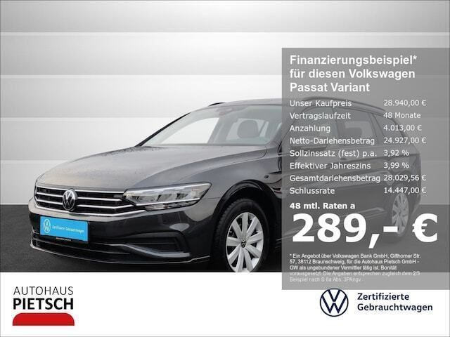 Mangangrau metallic Gebraucht 2024 VW Passat Conceptline Kombi | 28.940 € (Guter Preis) - Bild 1/3