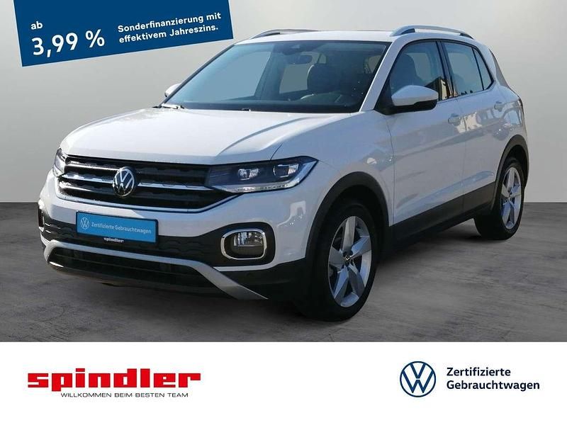 Pure white Gebraucht 2022 VW T-Cross Style SUV | 18.990 € (Fairer Preis) - Bild 1/3