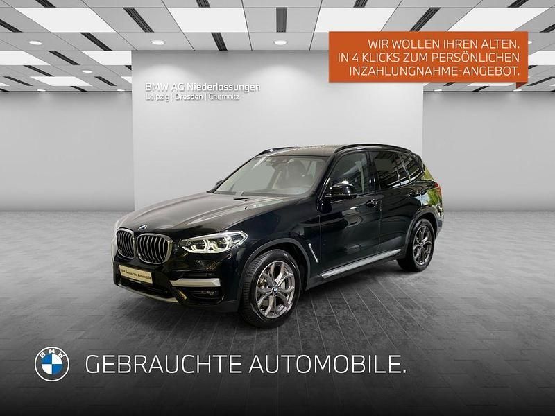 Schwarz Gebraucht 2021 BMW X3 Sport Line SUV | 40.911 € (Etwas zu teuer) - Bild 1/4