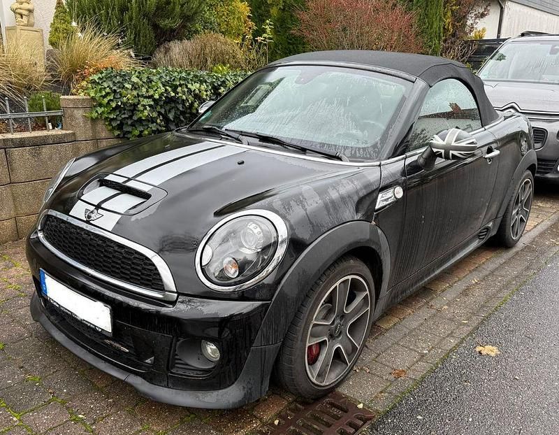 Schwarz Gebraucht 2014 Mini John Cooper Works Roadster Cabrio | 21.900 € - Bild 1/4