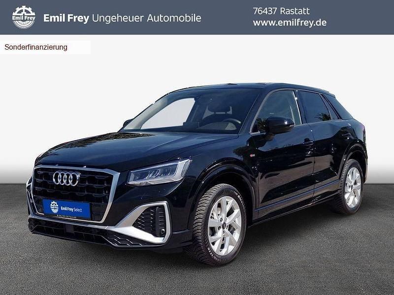 Schwarz Gebraucht 2023 Audi Q2 S-Line SUV | 25.900 € (Superpreis) - Bild 1/3