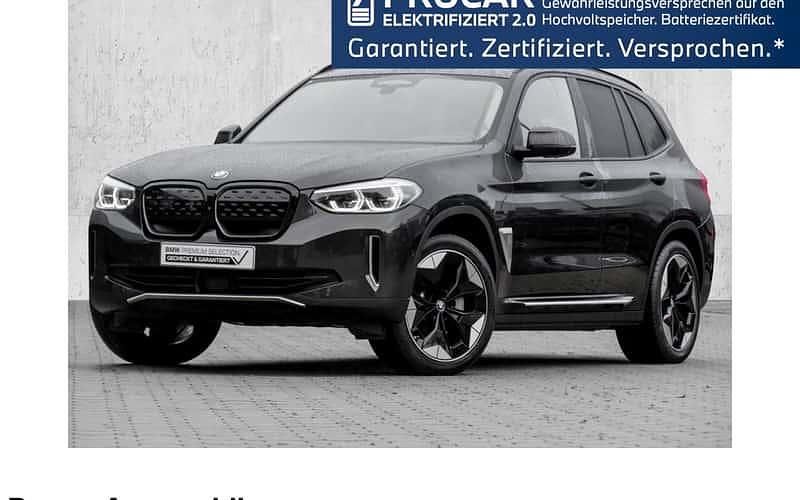 Grau Gebraucht 2021 BMW iX3 Impressive SUV | 41.990 € (Etwas zu teuer) - Bild 1/4