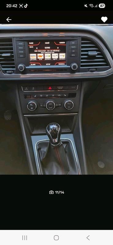 Gebraucht Seat Leon FR 150 PS (110 kW) 2015 Schwarz Kleinwagen