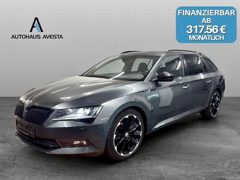 Grau Gebraucht 2019 Skoda Superb SportLine Kombi | 23.990 € (Guter Preis) - Bild 1/4