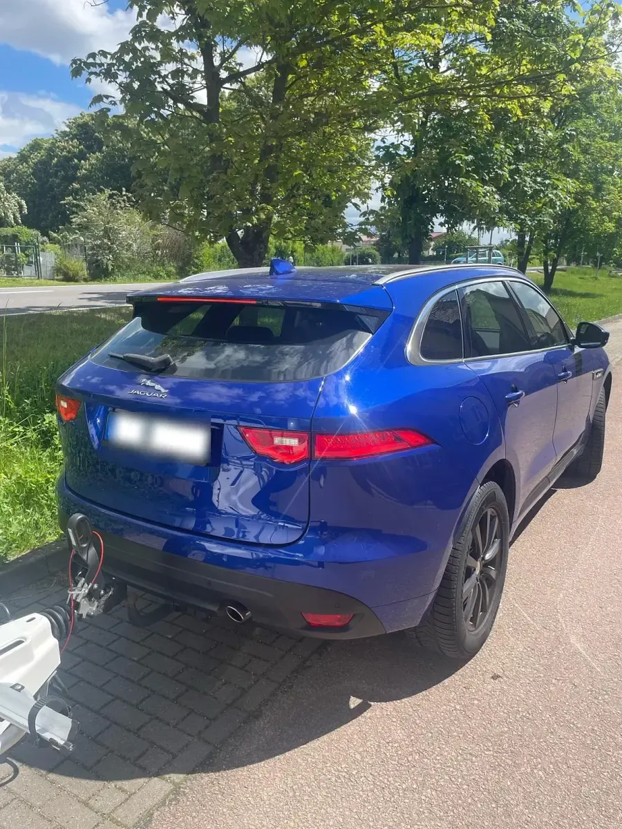 Gebraucht Jaguar F-Pace 240 PS (176 kW) 2017 Blau SUV
