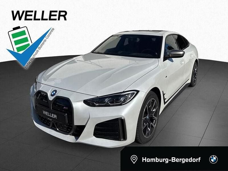 Weiss Gebraucht 2022 BMW i4 Shadowline Limousine | 43.450 € (Superpreis) - Bild 1/3