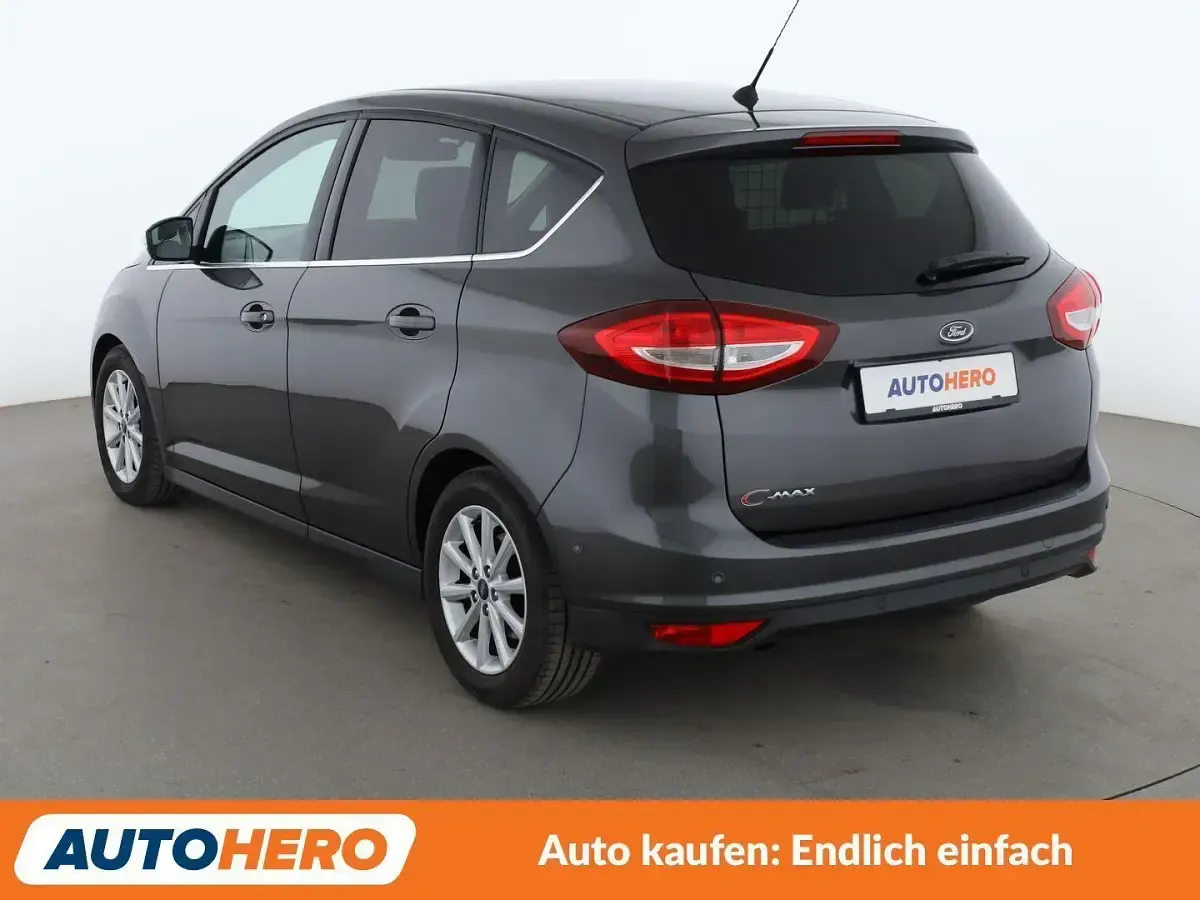 Gebraucht Ford C-MAX Titanium 125 PS (91 kW) 2015 Grau Van / Kleinbus