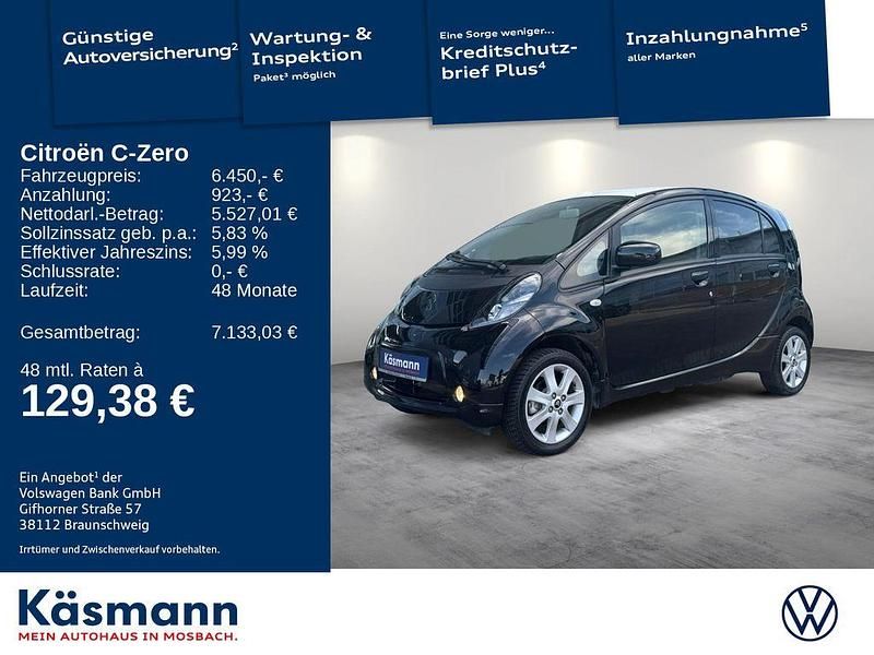 Schwarz Gebraucht 2016 Citroën C-zero Kleinwagen | 6.450 € (Fairer Preis) - Bild 1/4
