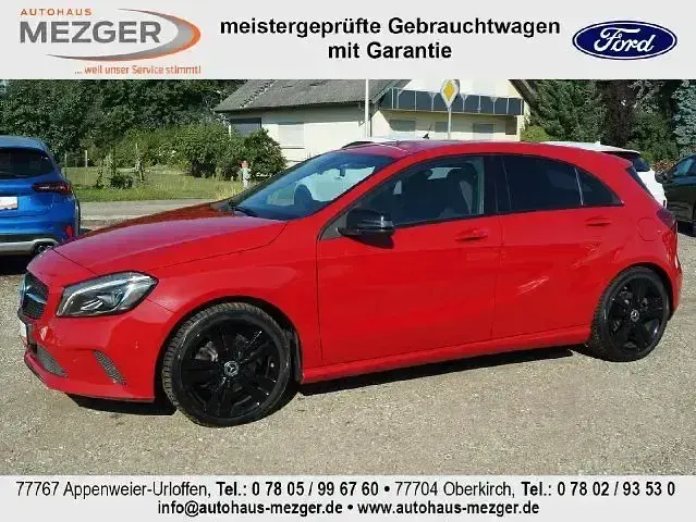Używany Mercedes A220 184 KM (135 kW) 2016 Czerwony Sedan/Limuzyna