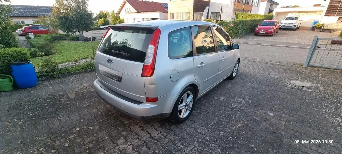 Gebraucht Ford C-MAX Trend 101 PS (74 kW) 2007 Silber Van / Kleinbus