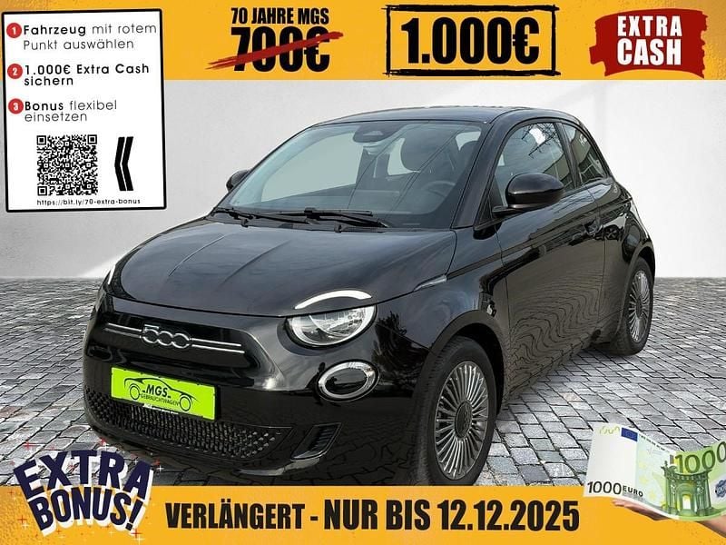 Onyx schwarz Gebraucht 2023 Fiat 500e Icon Kleinwagen | 15.290 € (Fairer Preis) - Bild 1/4