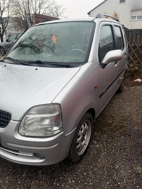 Gebraucht Opel Agila 60 PS (44 kW) 2002 Grau Van / Kleinbus
