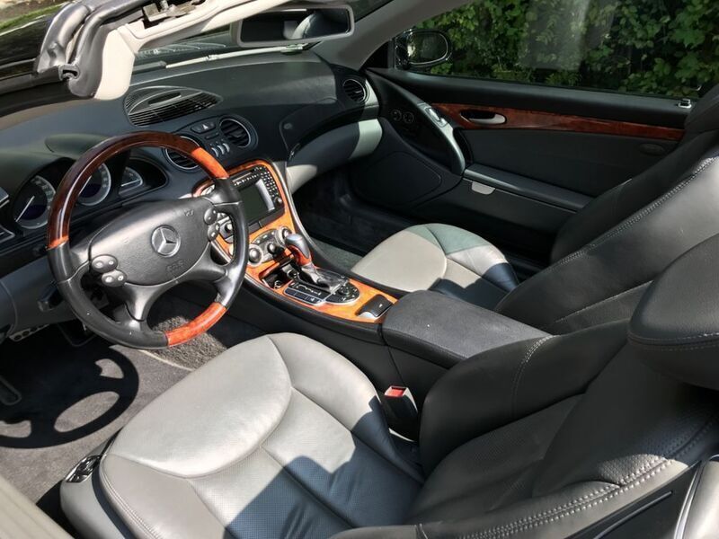 Gebraucht Mercedes SL350 Edition 245 PS (180 kW) 2004 Schwarz Cabrio