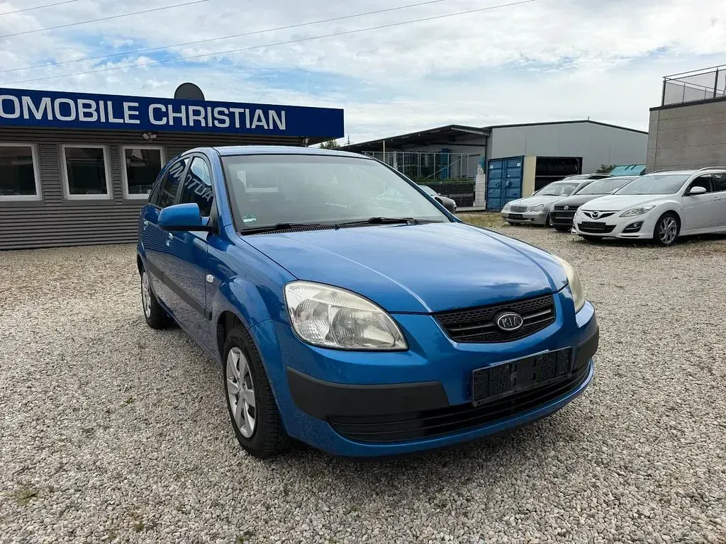 Gebraucht Kia Rio EX 110 PS (80 kW) 2009 Blau Limousine