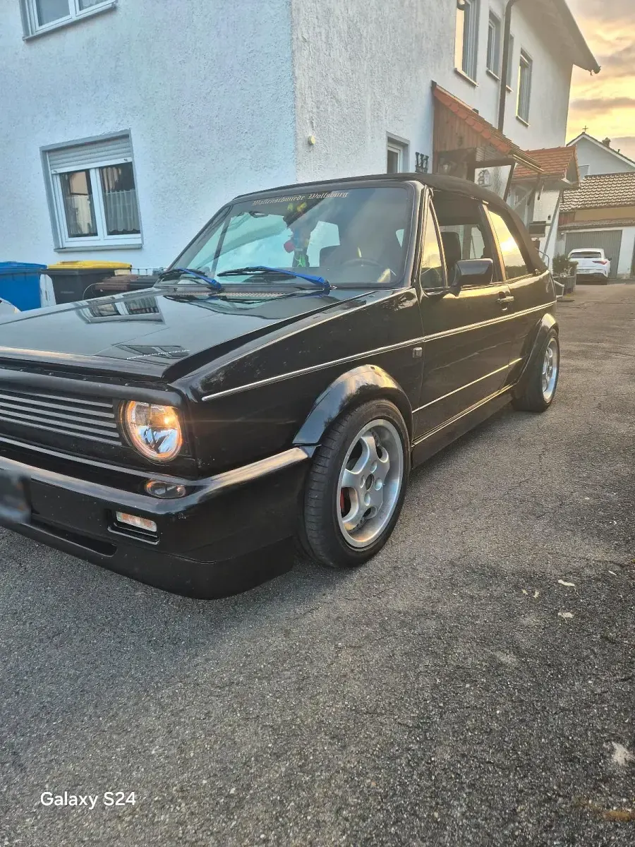 Gebraucht VW Golf Cabriolet 98 PS (72 kW) 1992 Schwarz Cabrio