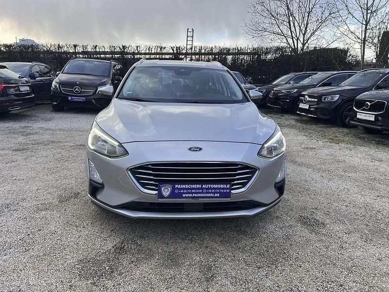 Gebraucht Ford Focus Titanium 120 PS (88 kW) 2020 Polarsilber metallic Kombi