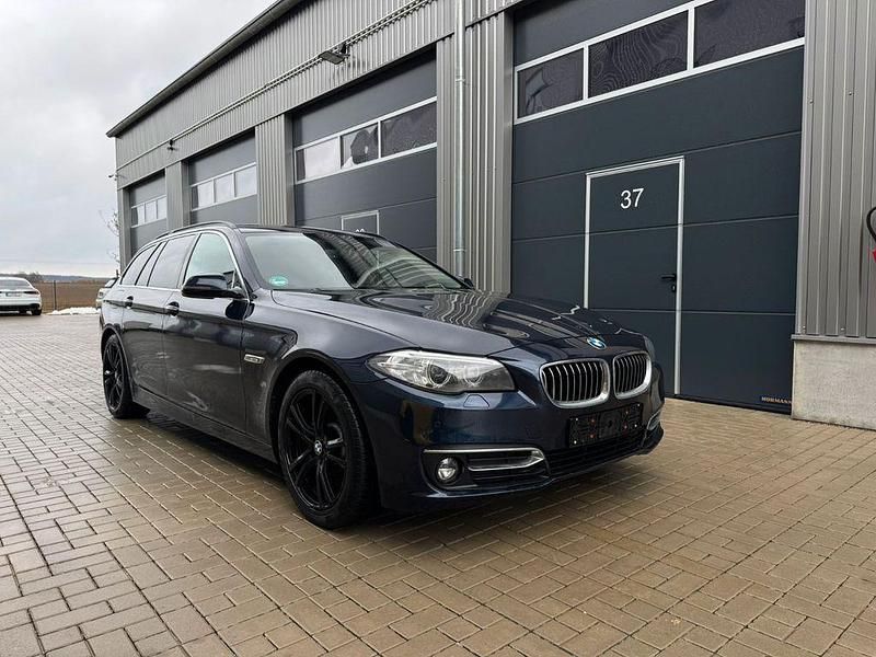 Gebraucht BMW 520 Luxury Line 190 PS (139 kW) 2016 Blau Kombi