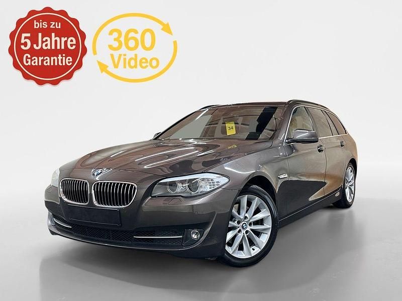 Braun Gebraucht 2013 BMW 520 Sport Line Kombi | 13.990 € (Fairer Preis) - Bild 1/4