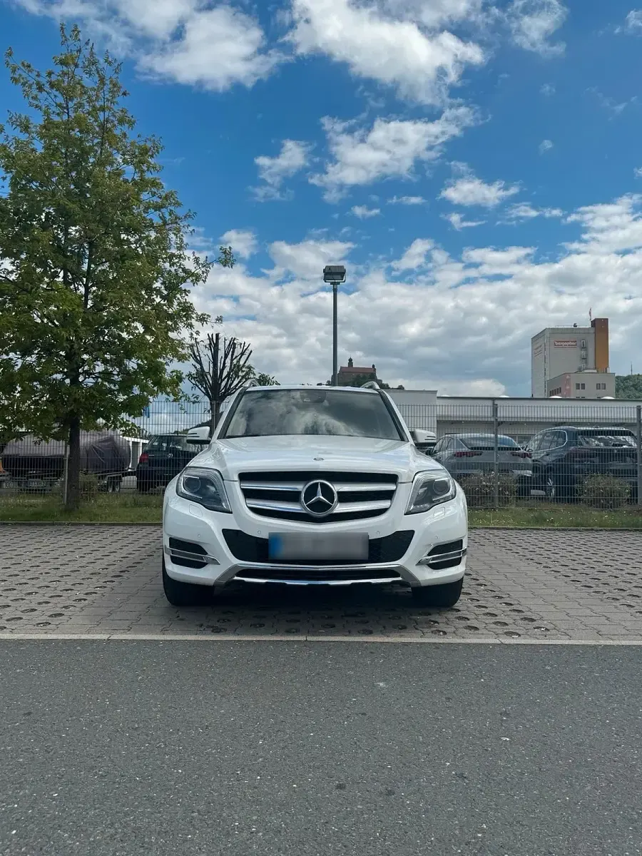 Gebraucht Mercedes GLK220 AMG line 170 PS (125 kW) 2014 Weiß SUV