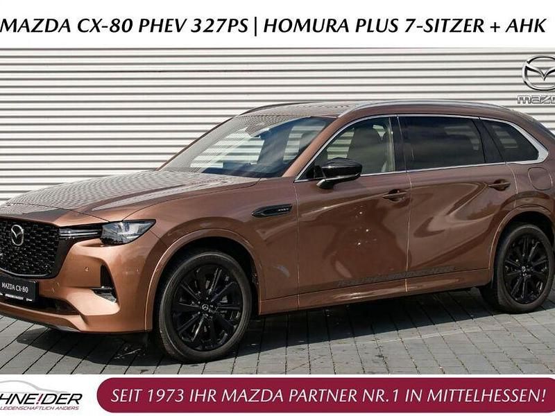 Melting copper Gebraucht 2024 Mazda CX-80 Homura-Line SUV | 51.989 € (Fairer Preis) - Bild 1/4