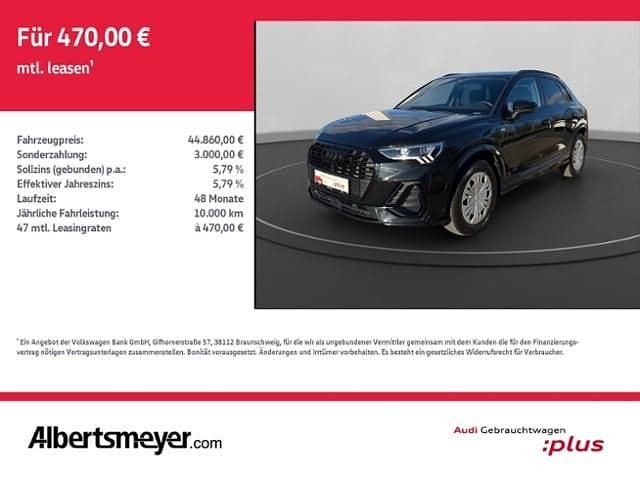 Schwarz Gebraucht 2024 Audi Q3 S-Line SUV | 44.859 € (Etwas zu teuer) - Bild 1/4