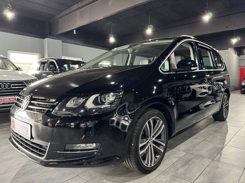 Gebraucht VW Sharan Highline 184 PS (135 kW) 2015 Schwarz Van / Kleinbus