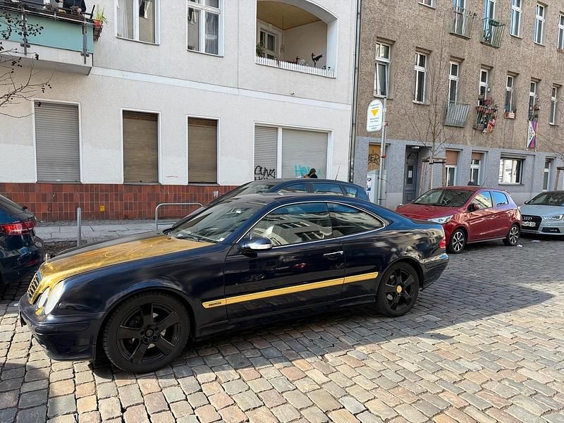 Gebraucht Mercedes CLK200 Elegance 163 PS (119 kW) 2001 Blau Coupé