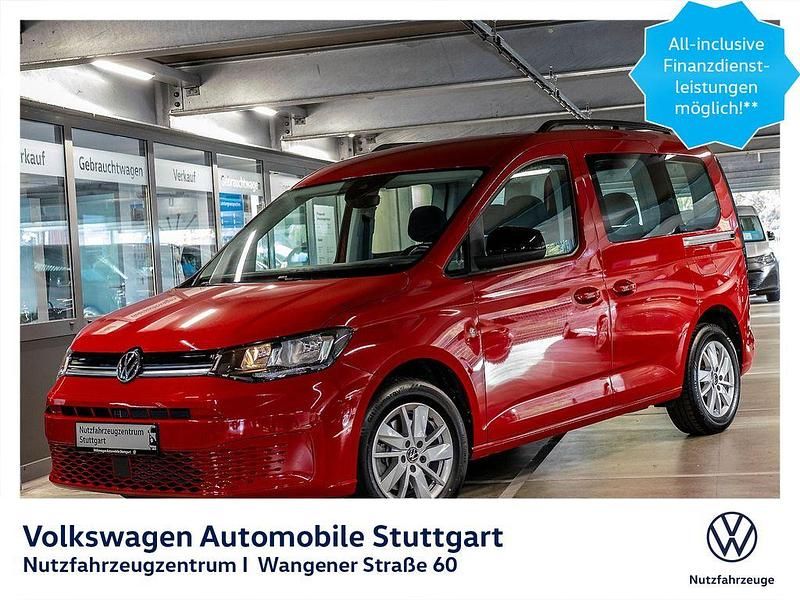 Kirschrot Gebraucht 2024 VW Caddy Life Van / Kleinbus | 30.990 € (Guter Preis) - Bild 1/4