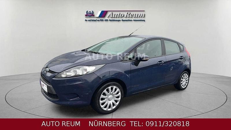 Blau Gebraucht 2009 Ford Fiesta Trend Kleinwagen | 3.990 € (Guter Preis) - Bild 1/4
