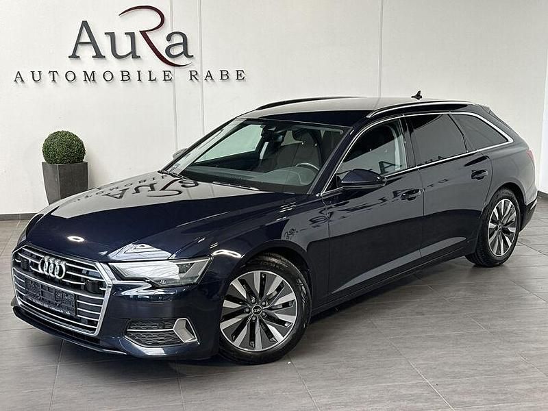 Blau Gebraucht 2021 Audi A6 Sport Kombi | 29.449 € (Guter Preis) - Bild 1/4