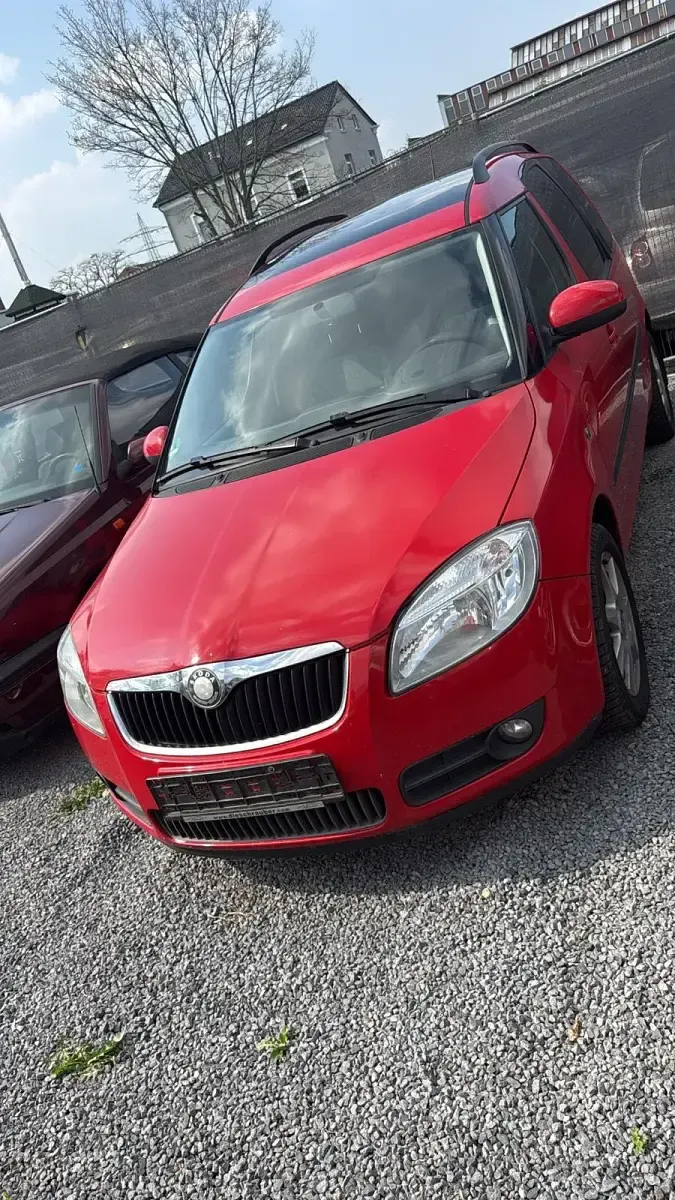 Usata Skoda Roomster 77 CV (56 kW) 2008 Rosso Monovolume