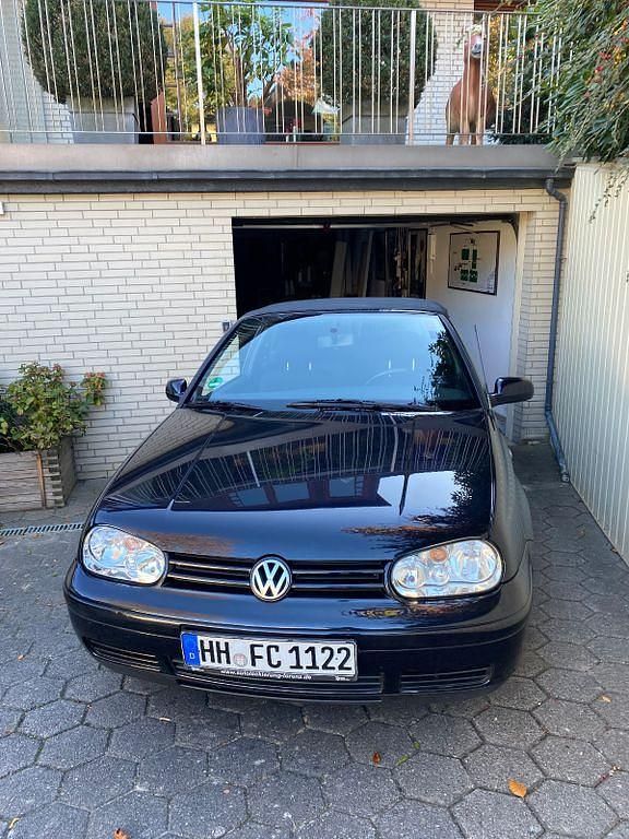 Blau Gebraucht 2001 VW Golf Cabriolet Trendline Cabrio | 2.323 € (Guter Preis) - Bild 1/4