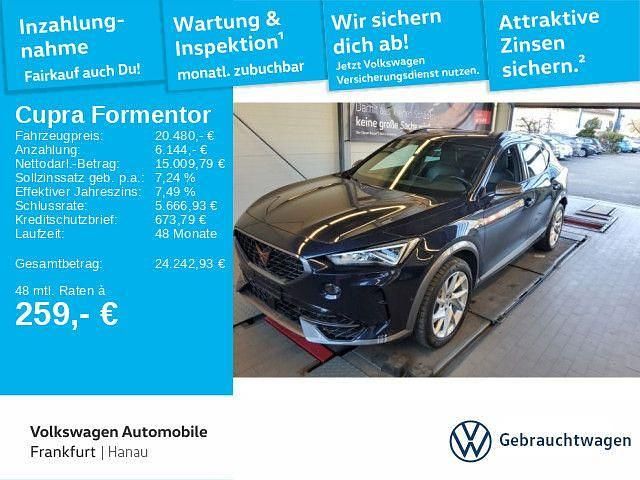Blau Gebraucht 2022 Cupra Formentor SUV | 20.480 € (Guter Preis) - Bild 1/4