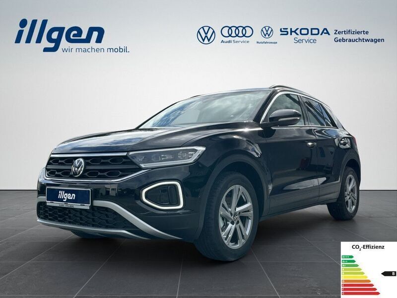 Deep black Gebraucht 2024 VW T-Roc Life SUV | 23.540 € (Guter Preis) - Bild 1/4