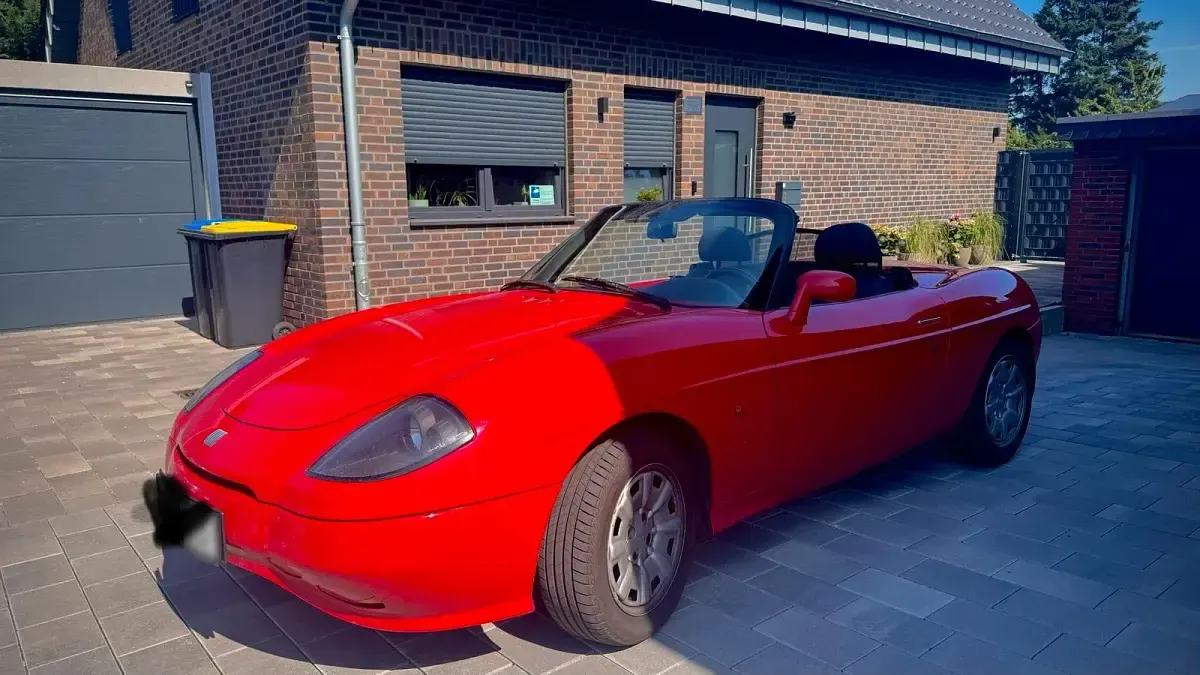 Gebraucht Fiat Barchetta 130 PS (95 kW) 2000 Rot Cabrio