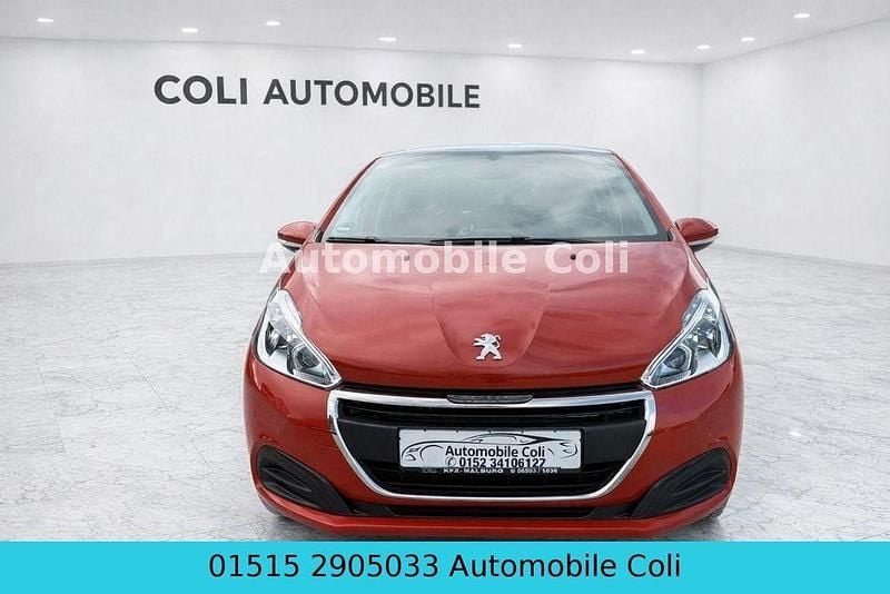 Gebraucht Peugeot 208 102 PS (75 kW) 2019 Orange Kleinwagen
