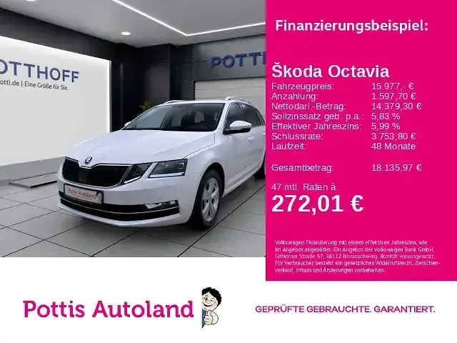 Gebraucht Skoda Octavia Style 150 PS (110 kW) 2019 Kombi