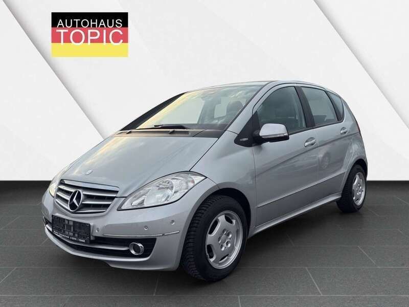 Polarsilber metalliclack Gebraucht 2009 Mercedes A170 Kleinwagen | 5.850 € (Fairer Preis) - Bild 1/4