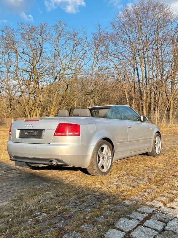 Silber Gebraucht 2007 Audi A4 Cabriolet Cabrio | 5.750 € (Superpreis) - Bild 1/4