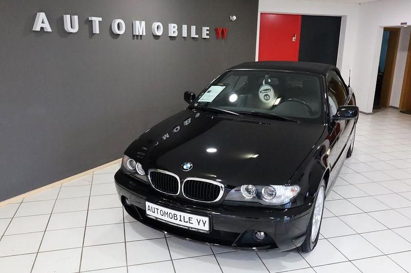 Schwarz Gebraucht 2004 BMW 318 Cabriolet Sport Line Cabrio | 9.900 € (Etwas zu teuer) - Bild 1/4